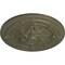 Ekena Millwork Vincent Ceiling Medallion (Fits Canopies up to 6"), Hand-Painted Painted Turtle, 26"OD x 3"P CM26VIPTF - alternate 3